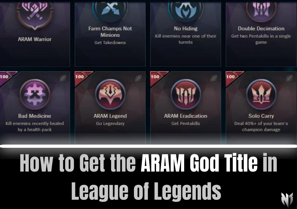 How to Get the Aram/Arena God Title League of Legends